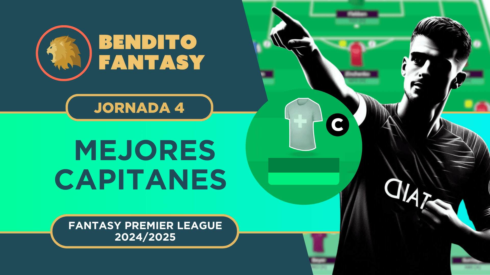 Mejores capitanes Fantasy Premier League (FPL) Gameweek 4 - 2024/2025