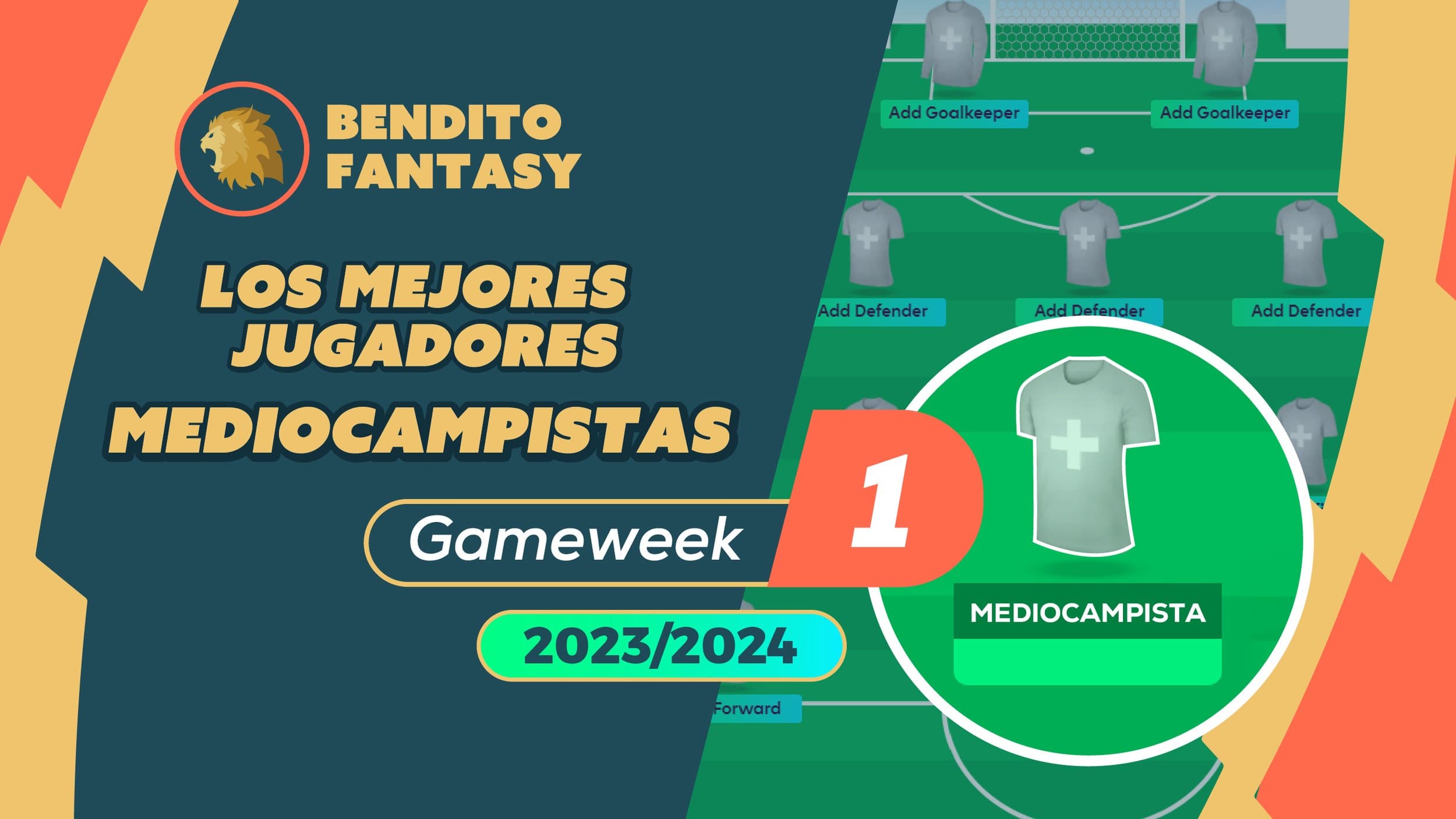 Mejores Mediocampistas FANTASY PREMIER LEAGUE (FPL) Gameweek 1 - 2023/2024